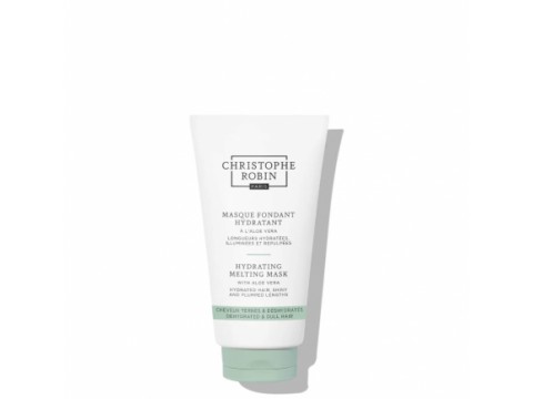 Christophe Robin HYDRATING MELTING MASK drėkinanti plaukų kaukė su alijošiumi 75ml